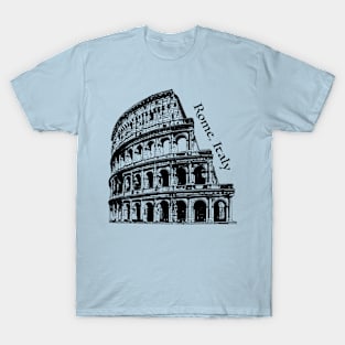 Rome, Italy European Travel Colosseum T-Shirt